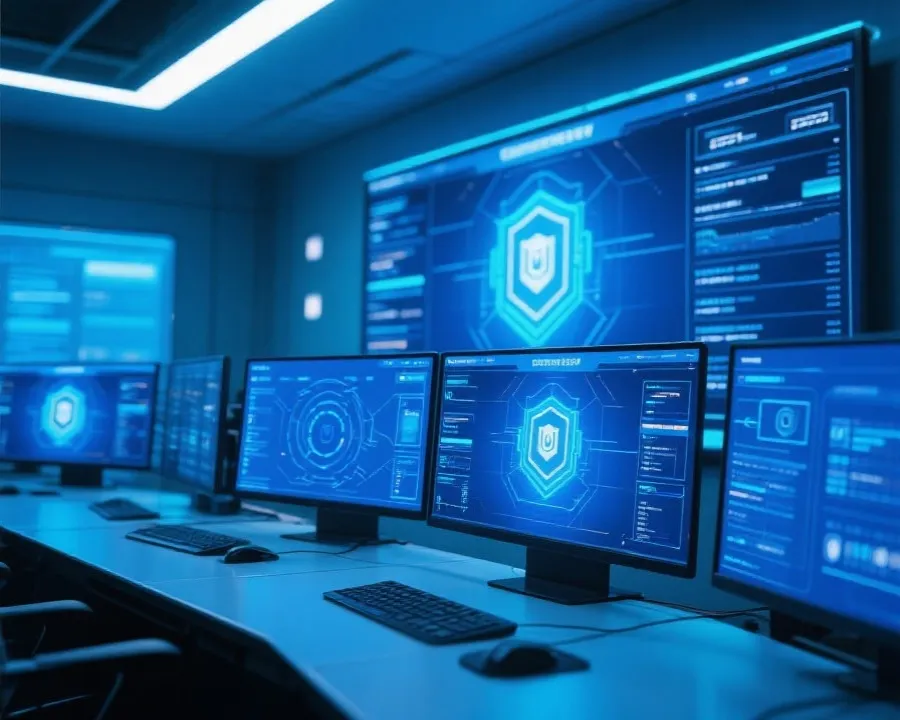 官方安全访问与平台保护示意图